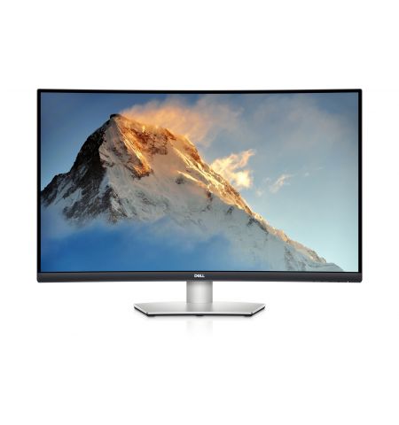 31.5" Monitor DELL S3221QS / Curved  / 4ms / 4K / Black/Silver