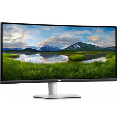 34.0" Monitor DELL S3422DW / Curved  / 21:9 / 4K / 100Hz / Black/Silver