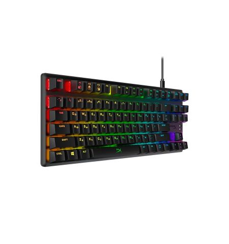 Клавиатура HYPERX Alloy Origins Core RGB, HyperX Blue key switch, [4P5P2AX#ACB]