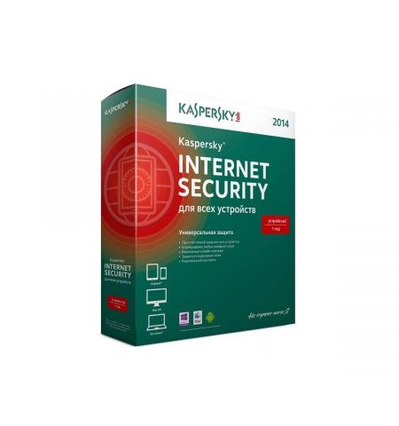 Renewal - Kaspersky Internet Security Multi-Device - 2 devices, 12 months, Card