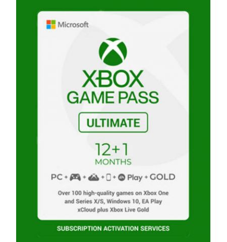 XBOX SERIES X+GAME PASS ULTIMATE 13 МЕСЯЦЕВ XBOX SERIES X+GAME PASS ULTIMATE 13 МЕСЯЦЕВ