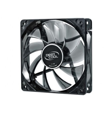 120mm Case Fan - DEEPCOOL "WIND BLADE 120 WHITE" Fan with 4 white LED,