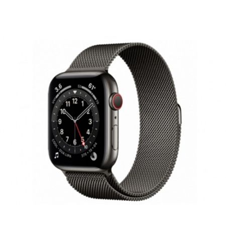Apple Watch 44mm Graphite Milanese Loop