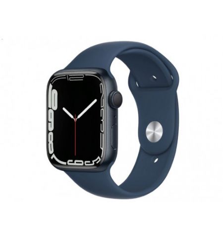 Series 7 41mm MKN13 GPS Blue Aluminium Case with Abyss Blue Sport Band