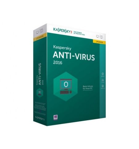 Kaspersky Anti-Virus - 1 device, 12 months, box