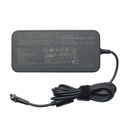 AC Adapter Charger For Asus 19V-6.32A (120W) Round DC Jack 5.5*2.5mm Original