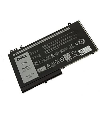 Battery Dell Latitude E5250 E5450 E5550 E5570 E5470 3160 3150 079VRK / 0HK6DV / 0R9XM9 / 0TXF9M / 0WYJC2 / 451-BBLN / 79VRK / 8V5GX / F5WW5 / G5M10 / HK60W / R9XM9 / TXF9M / VMKXM / WYJC2 7.4V 6280mAh Black Original