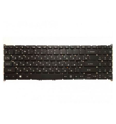 Keyboard Acer Aspire 3 A315-23 A315-34 Swift  SF315-41 SF315-51 SF315-52 SF315-54 w/o frame ENG/RU Black