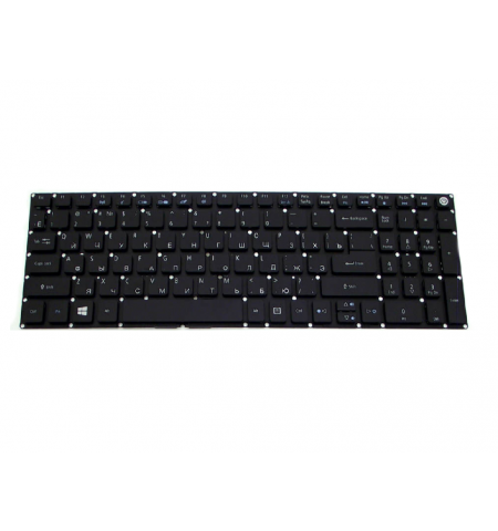 Keyboard  Acer Aspire E5-522 E5-532 E5-573 E5-722 E5-772 E5-575 E5-523 ES1-572 F5-521 F5-522 w/o frame ENG/RU Black Original