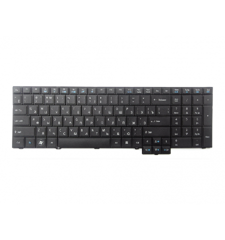 keyboard Acer TravelMate 5760 6595 7750 ENG/RU Black