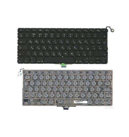 Keyboard Apple MacBook Air 13" A1237 A1304  w/o frame "ENTER"-big ENG/RU Black
