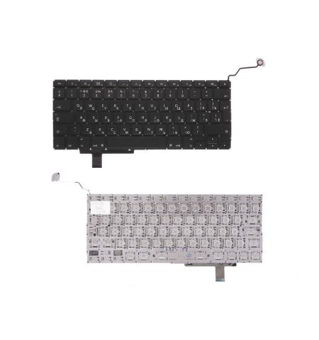 Keyboard Apple Macbook Pro 17" A1297 w/o frame "ENTER"-big ENG/RU Black
