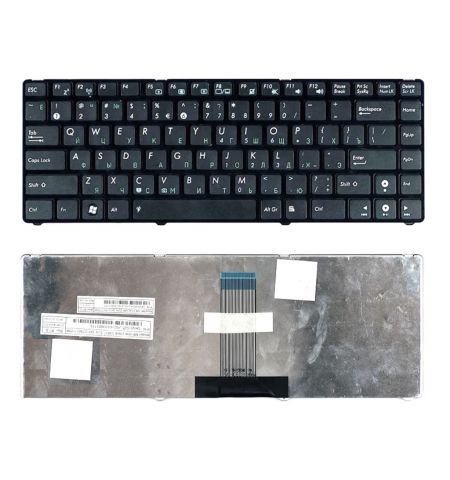 Keyboard Asus EeePC 1201 1215 U20 UL20 ENG/RU Black