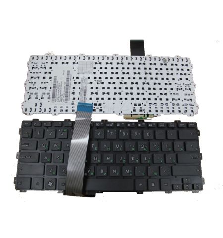 Keyboard Asus X301 w/o frame "ENTER"-small ENG/RU Black