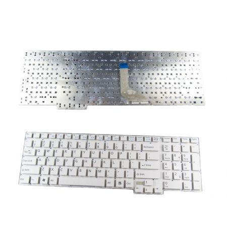 Keyboard Fujitsu Lifebook AH532 A532 N532 NH532 H562 w/o frame "ENTER"-small ENG. White