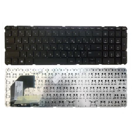 Keyboard HP Pavilion 15-B 15-U w/o frame "ENTER"-small ENG/RU Black