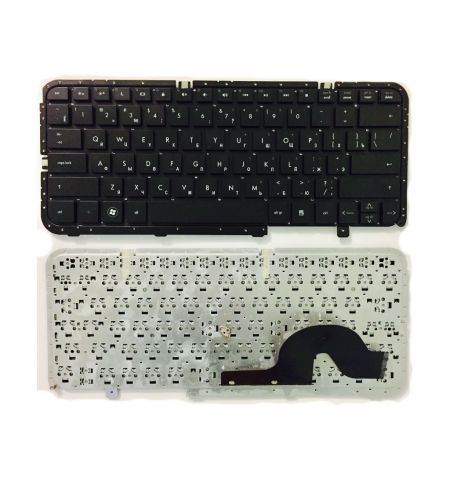 Keyboard HP Pavilion DM3-1000 DM3-2000 w/o frame "ENTER"-small ENG/RU Black