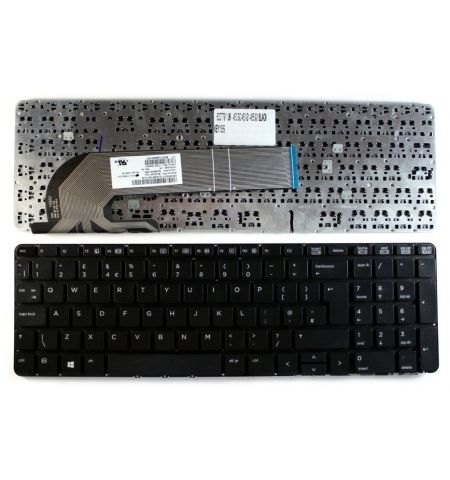 Keyboard HP ProBook 450 455 470 G0 G1 G2 w/o frame "ENTER"-Big ENG. Black