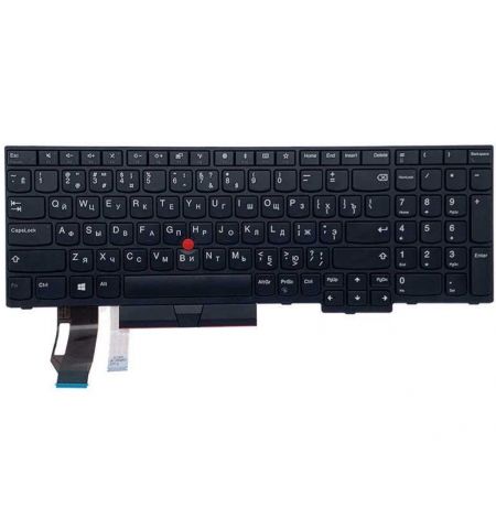 Keyboard Lenovo Lenovo ThinkPad E580 T590 T580S P52 P53 w/trackpoint w/Backlit ENG/RU Black Original