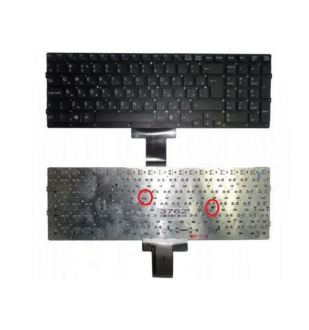 Keyboard Sony VPCEB w/o frame "ENTER"-big ENG/RU Black