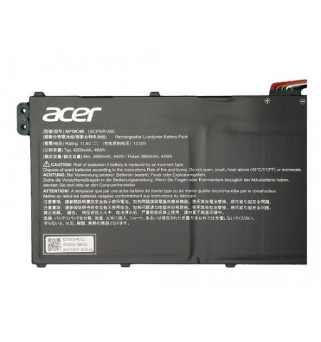 Battery Acer Aspire A315-42 A315-54 A315-56 A514-52 A514-54 A515-43 A515-52 A515-54 EX214-51 SF314-41 SF314-57 S40-51 11.4V 48Wh 4200mAh Black Original