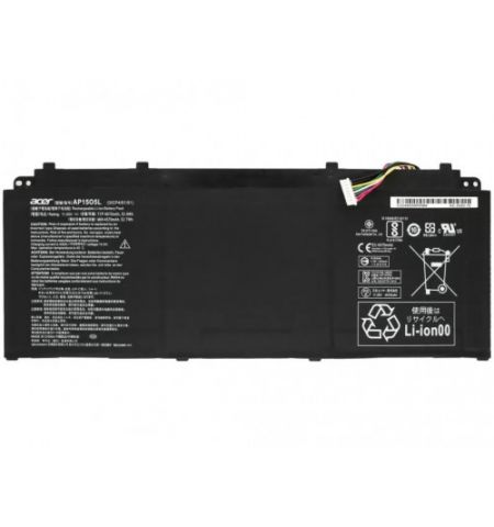 Battery Acer  Predator Triton 700 PT715-51, Spin SF114-32 SP-513 SP513-52 SP513-53 SP515-51, Chromebook R13 CB5-312 Aspire S13 S5-371 SF514-51 11,55V 4670mAh Black Original