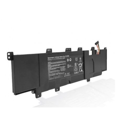 Battery Asus X502 S500 V500 PU500 C21-X502 C31-X502 11.1V 4000mAh Black Original