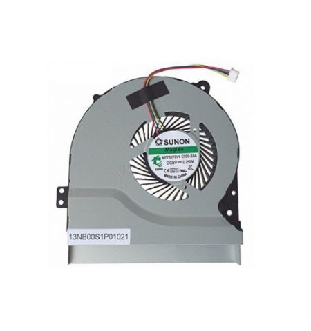 CPU Cooling Fan For Asus X550 X552 F550 X450 F450 A450 A550 (4 pins)