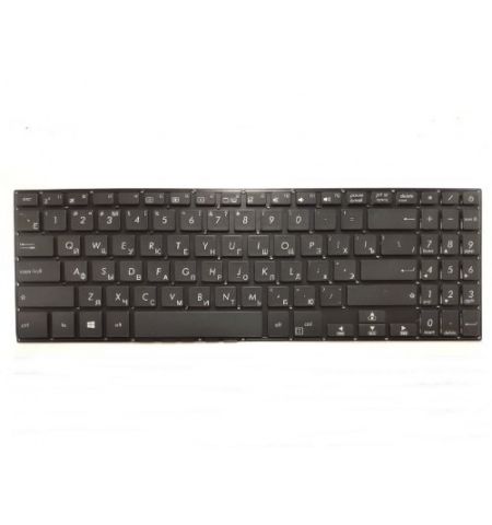 Keyboard Asus ZenBook UX430U UX430UA UX430UQ w/Backlit w/o frame "ENTER"-small ENG/RU Black