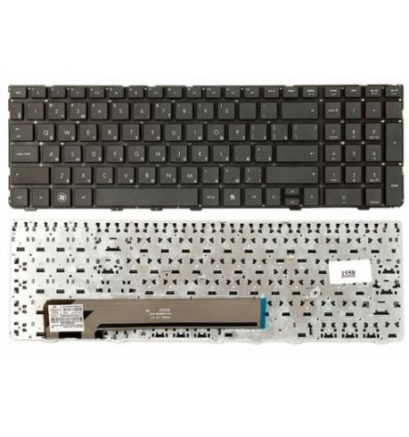 Keyboard HP ProBook 4530s 4535s 4730s 4735s w/o frame "ENTER"-small ENG/RU Black