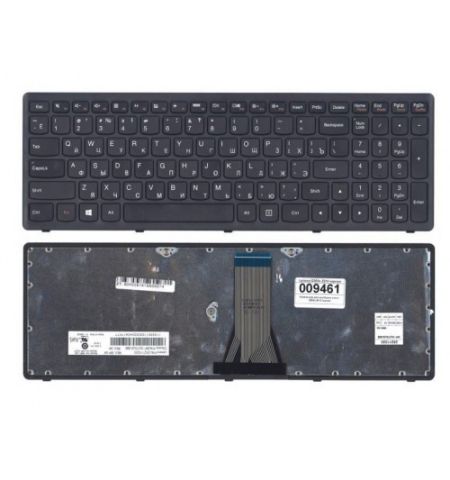 Keyboard Lenovo Z510 G500S G505S S500 S510 Flex 15 Flex 2-15 ENG/RU Black