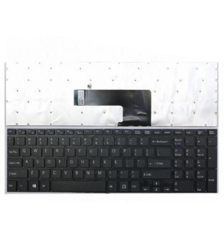Keyboard Sony SVF15 SVF15A SVF15E w/o frame "ENTER"-small ENG/RU Black