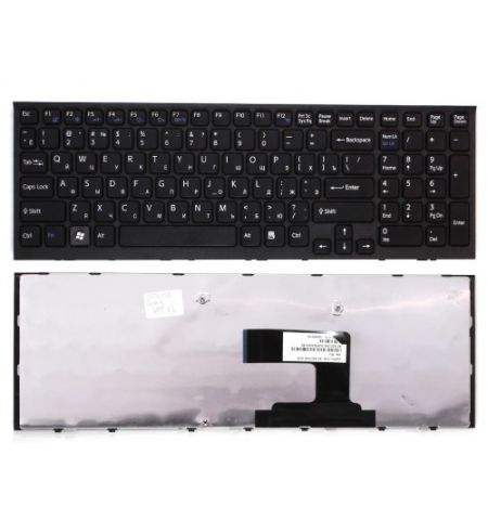 Keyboard Sony VPCEH (EE / EL) w/frame ENG/RU Black