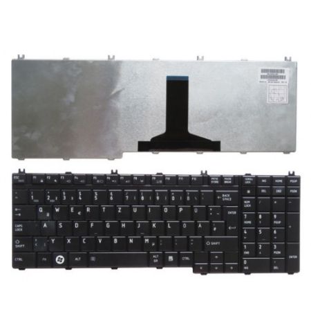 Keyboard Toshiba Satellite L350 L355 P200 P205 P300 P305 Qosmio X300 X305 ENG/RU Black