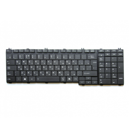 Keyboard Toshiba Satellite L500 L505 L550 L555 A500 A505 P500 P505 Qosmio X500 ENG. Black