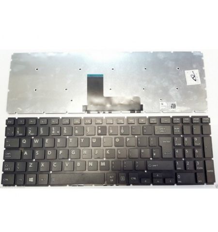 Keyboard Toshiba Satellite L55-B L55D-B L55T-B L50-B L50D-B L50T-B L50-C S50-B S50T-B S50DT-B S50D-B S55-B S55T-B w/o frame "ENTER"-big ENG/RU Black