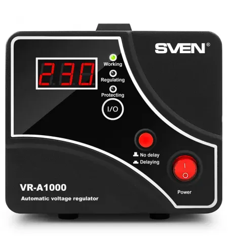 Стабилизатор напряжения SVEN VR-A1000, 1000VA