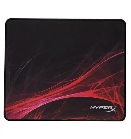 Mouse Pad pentru jocuri HyperX FURY S Pro Speed Edition, Medium, Negru/Rosu