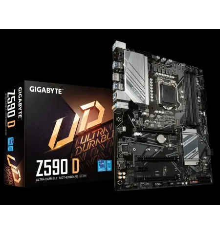 Материнская плата Gigabyte Z590 D, LGA1200, Intel Z590, ATX