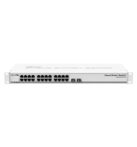 Comutator Router CSS326-24G-2S+RM, Alb