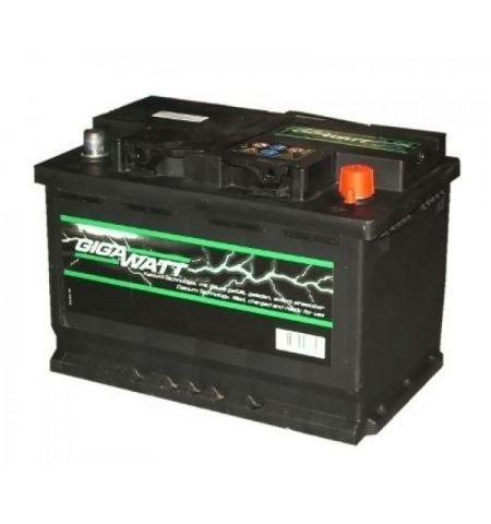 GIGAWATT Аккумулятор 72AH 680A(EN) клемы 0 (278x175x175) S4 007