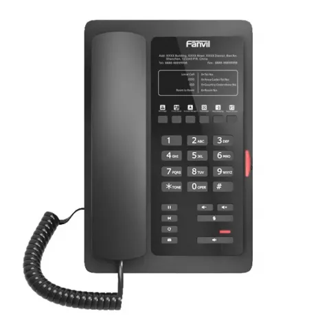 Telefon IP Fanvil H3, Negru