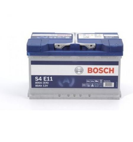 BOSCH аккумулятор 80AH 800A(EN) клемы 0 (315x175x190) S6 011 EFB(AGM-)