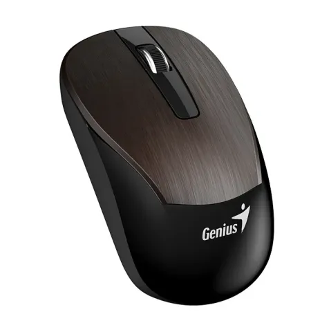 Mouse Wireless Genius ECO-8015, Ciocolata
