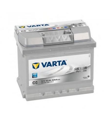 Аккумулятор Varta Silver Dynamic 52AH 520A(EN) клемы 0 (207x175x175) S4 001