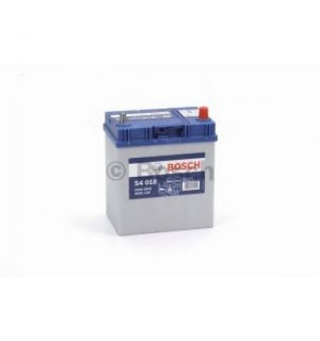 Аккумулятор BOSCH Silver 40AH 330A(JIS) клемы 0 (187x127x227) S4 018 тонкая клема+борт