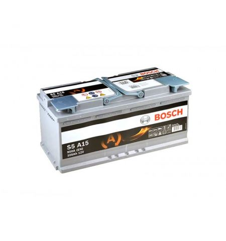 Аккумулятор BOSCH Silver Plus 105AH 950A(EN) клемы 0 (393x175x190) S6 015 AGM