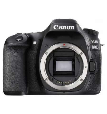 Зеркальный фотоаппарат Canon EOS 80D, Чёрный