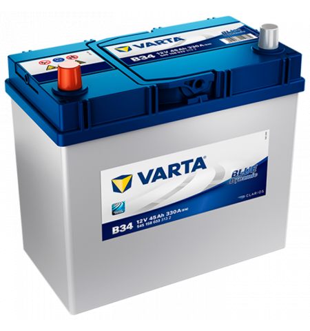 Аккумулятор Varta Blue Dynamic 45AH 330A(JIS) клема 1 (238x129x227) S4 023