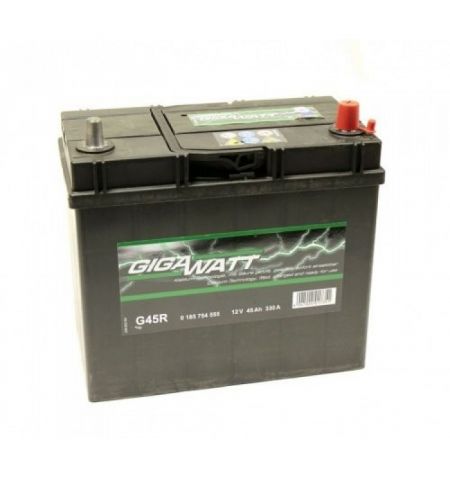 GIGAWATT Аккумулятор 45AH 330A(JIS) клемы 0 (238x129x227) S4 020 тонкая клема